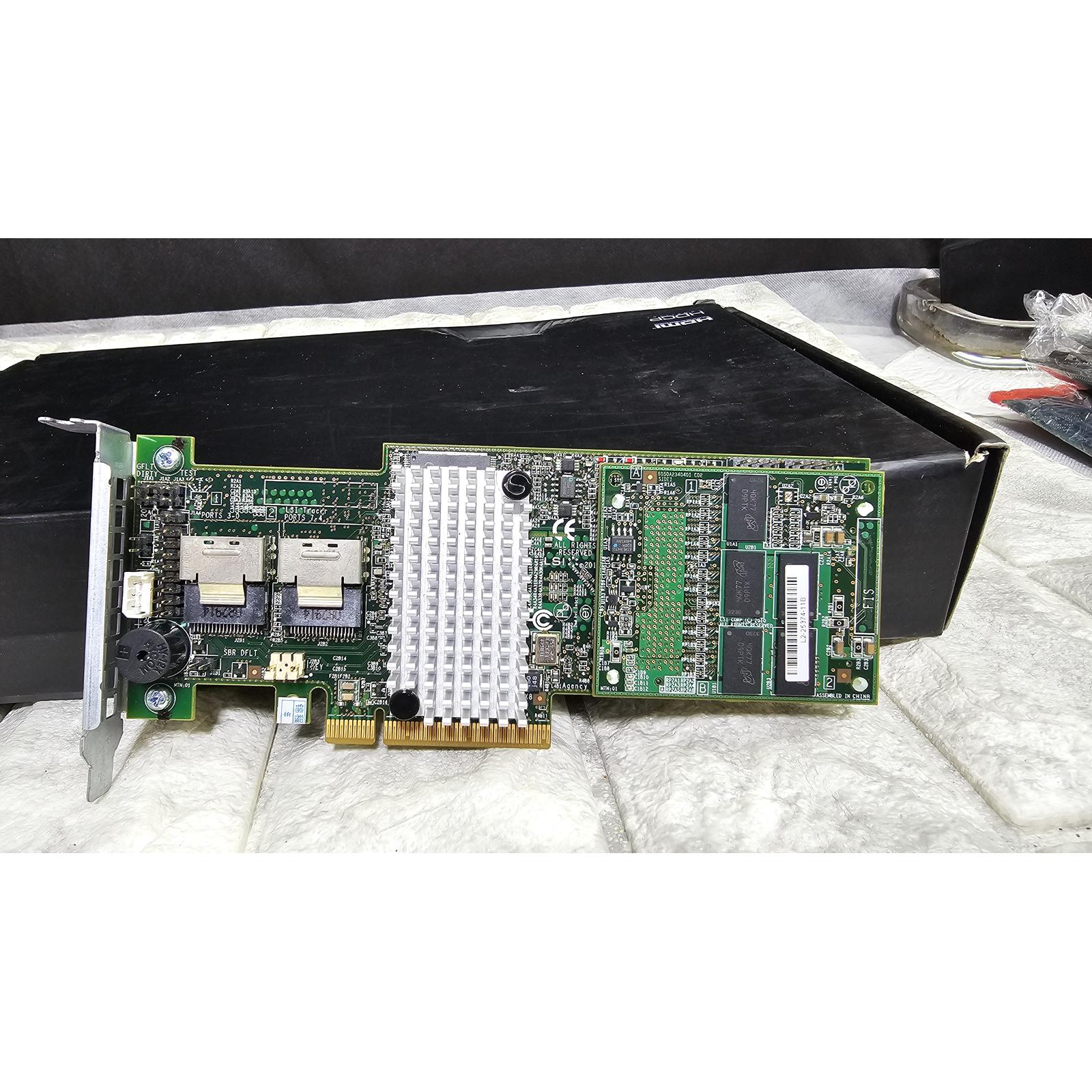 Dell 070MJ8 LSI L2-25374-11b MegaRAID 9265-8i 6gbps RAID Controller