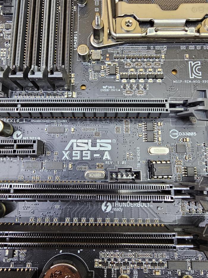 Motherboard ASUS X99-A LGA 2011-v3 DDR4 lengkap Backplane - Image 4