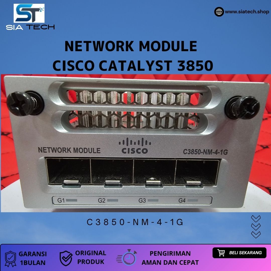 SIATECH-MODULE CISCO CATALYST 3850SERIES C3850-NM-4-1G - Gambar 2