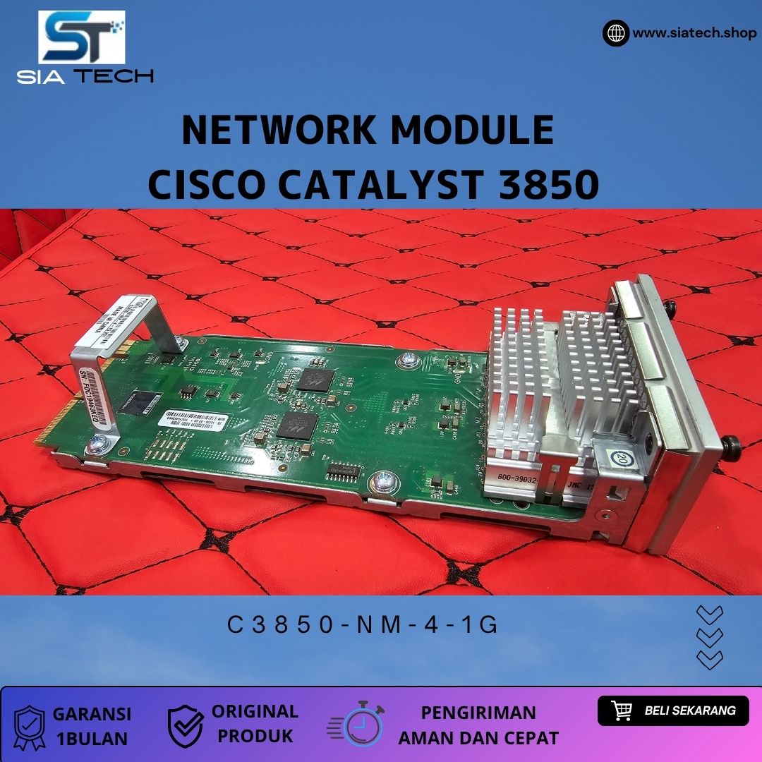 SIATECH-MODULE CISCO CATALYST 3850SERIES C3850-NM-4-1G - Gambar 3