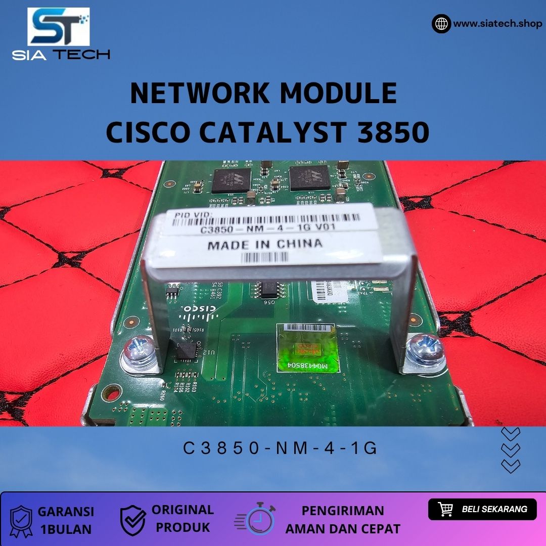 SIATECH-MODULE CISCO CATALYST 3850SERIES C3850-NM-4-1G - Gambar 4