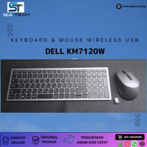 SIATECH-KEYBOARD MOUSE WIRELESS DELL KM7120W MULTI DEVICE