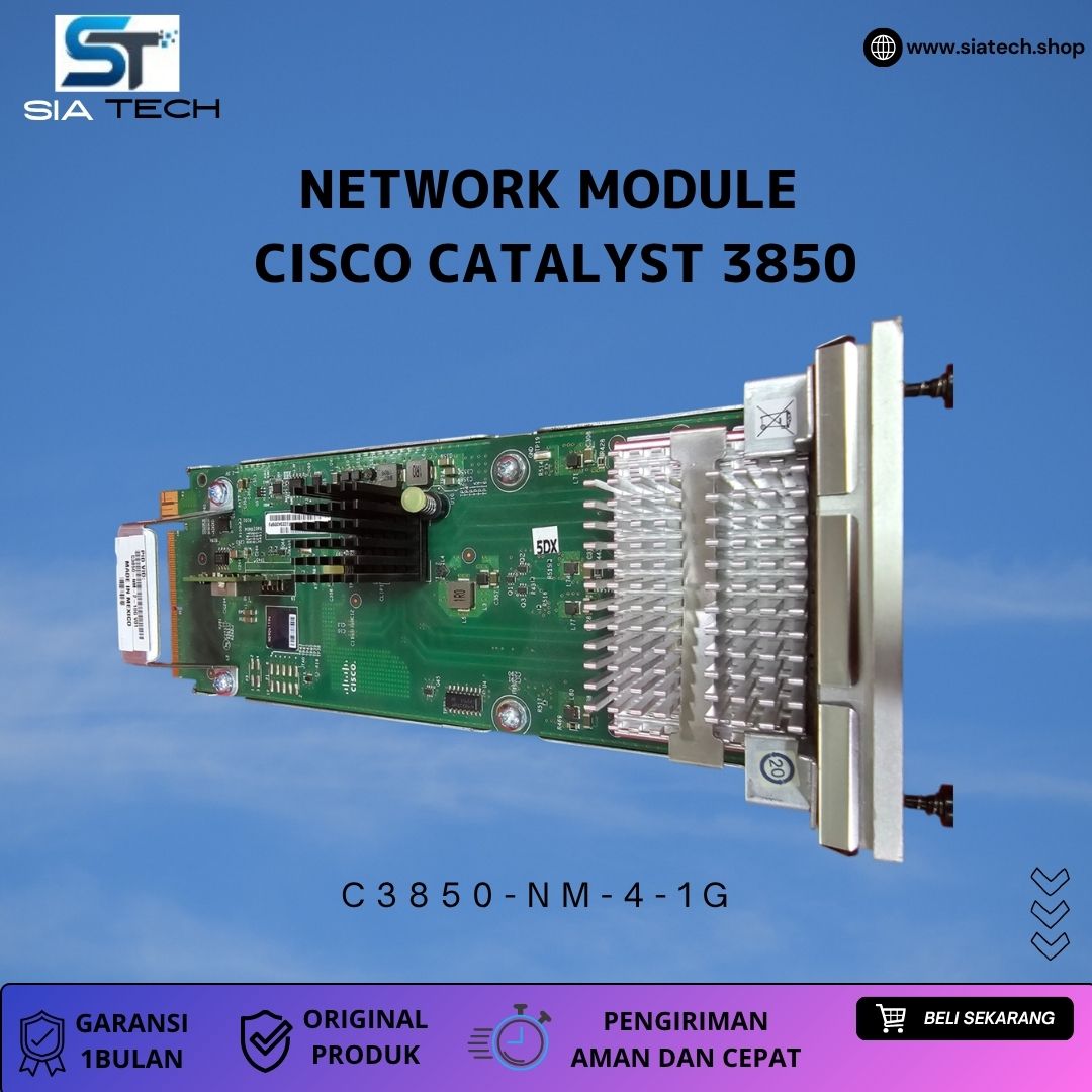 SIATECH-MODULE CISCO CATALYST 3850SERIES C3850-NM-4-1G - Gambar 2