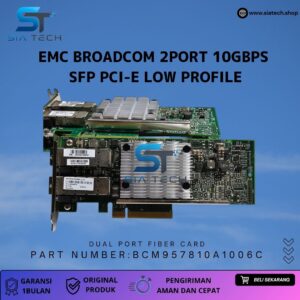 SIATECH-EMC Broadcom 2-Port 10G SFP Card Low Profile 6713-201006-20