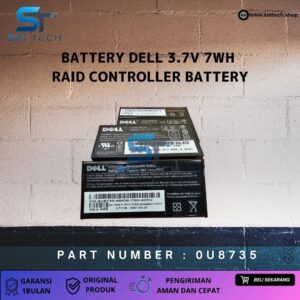 SIATECH-BATTERY Dell 3.7v 7Wh RAID Controller Battery 0U8735