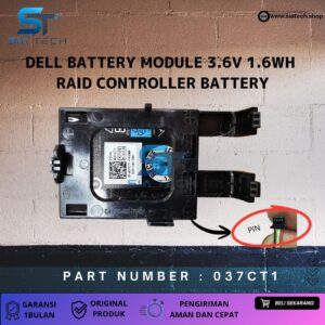 SIATECH-DELL BATTERY MODULE 3.6V 1.6WH 460MAH 037CT1