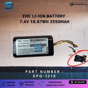 SIATECH-EMC LI-ION BATTERY  7.4V 18.87WH 2550MAH EPG-1218