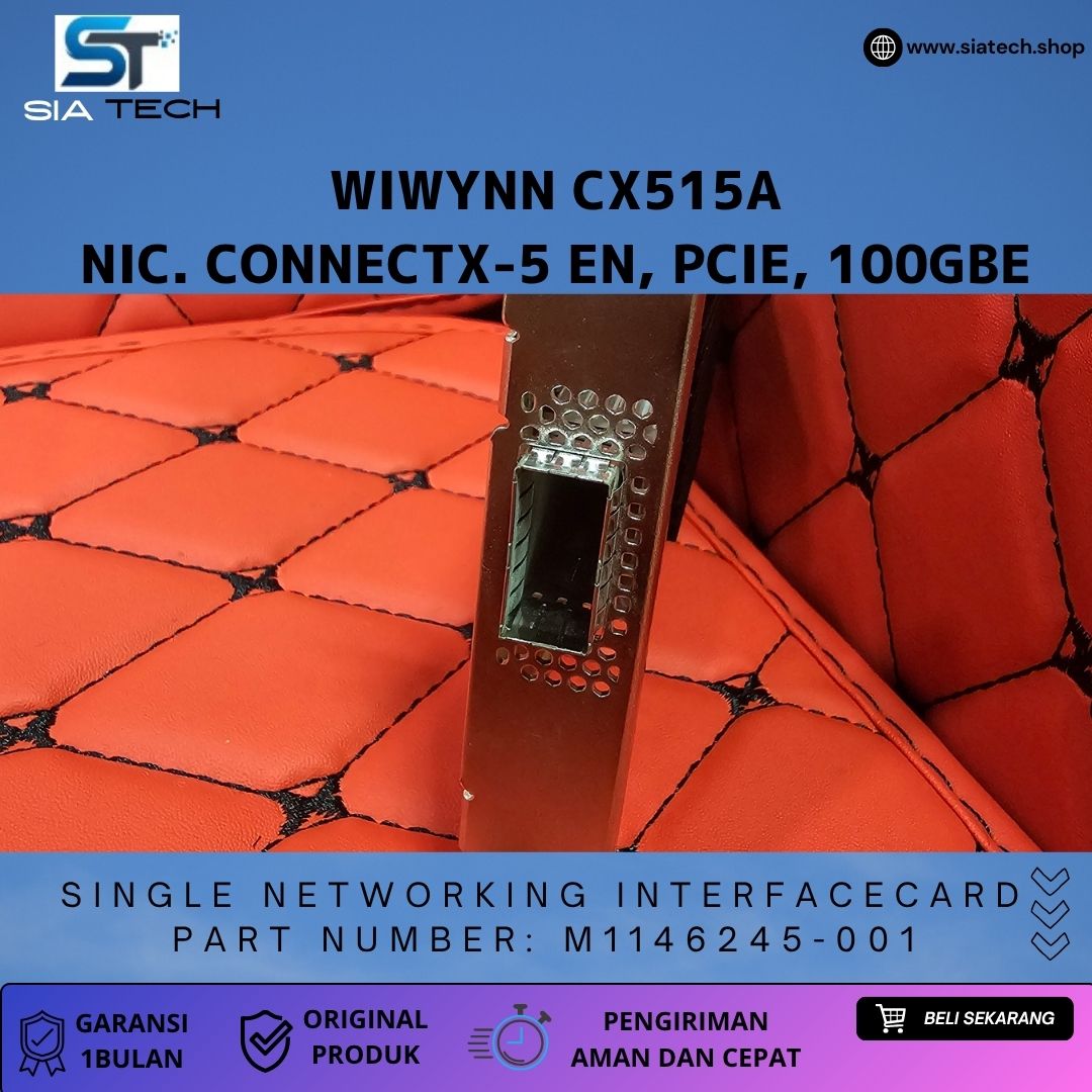 SIATECH-WIWYNN CX515A SINGLE PORT 100GBE QSFP28 - Gambar 6