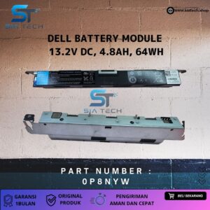 SIATECH-DELL BATTERY MODULE  13.2V DC, 4.8AH, 64WH 0P8NYW