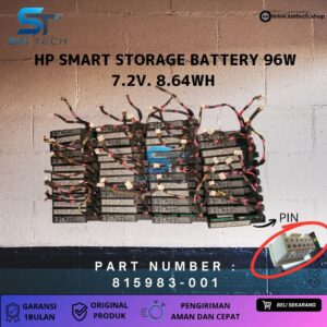 SIATECH-HP SMART STORAGE BATTERY 96W 7.2V. 8.64WH 815983-001 727260-002 871264-001 HSTNS-B002