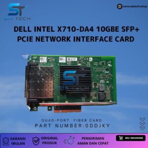 SIATECH-Dell Intel X710-DA4 Quad-Port 10GbE SFP+ PCIe Network Interface Card (NIC)