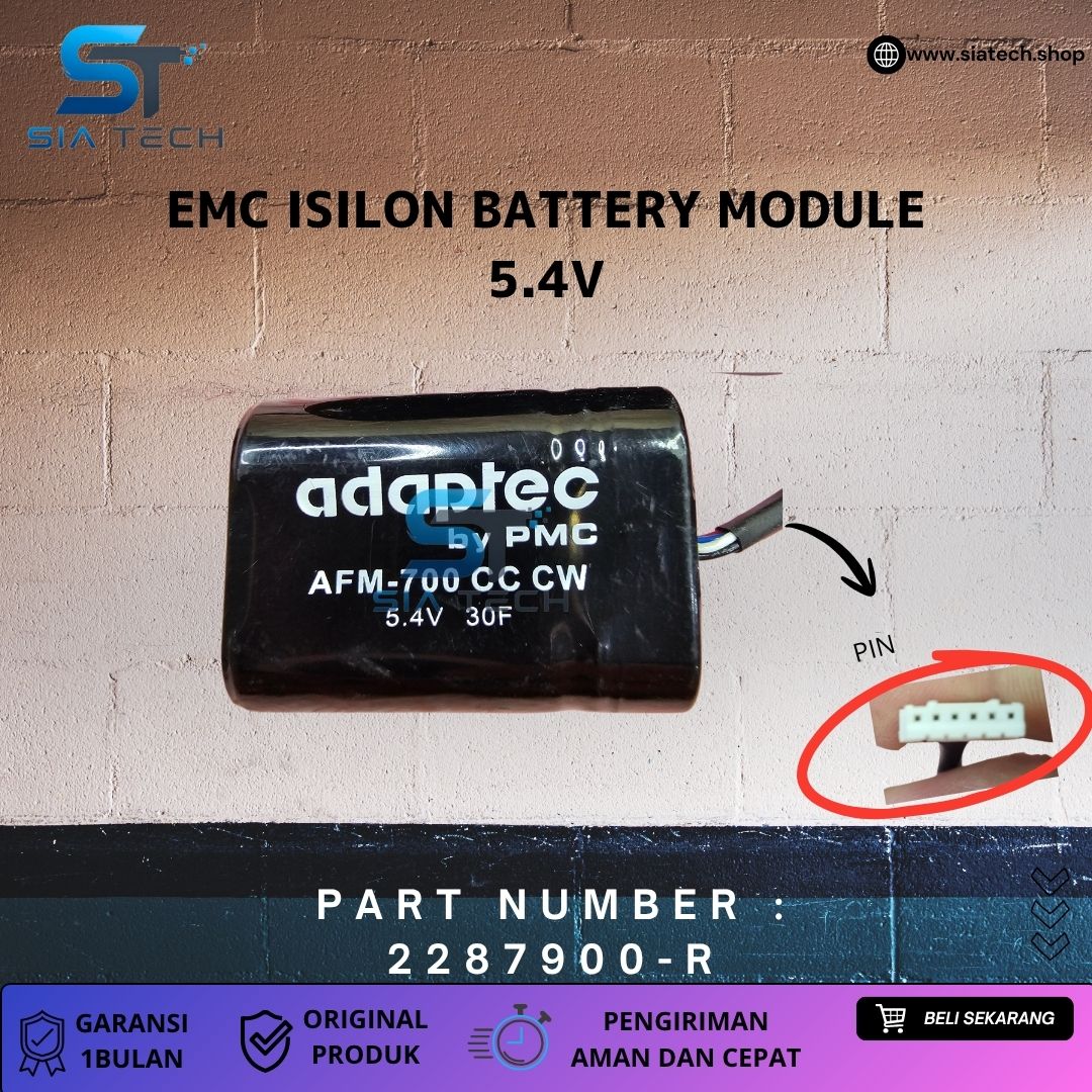 SIATECH-EMC ISILON BATTERY MODULE 5.4V 2287900-R - Gambar 2