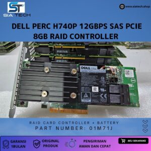SIATECH-DELL PERC H740P 12Gbps SAS PCIe 8GB RAID CONTROLLER