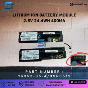 SIATECH-LITHIUM ION BATTERY MODULE 2.5v 24.4wh 400ma 16353-05-a/39r6519