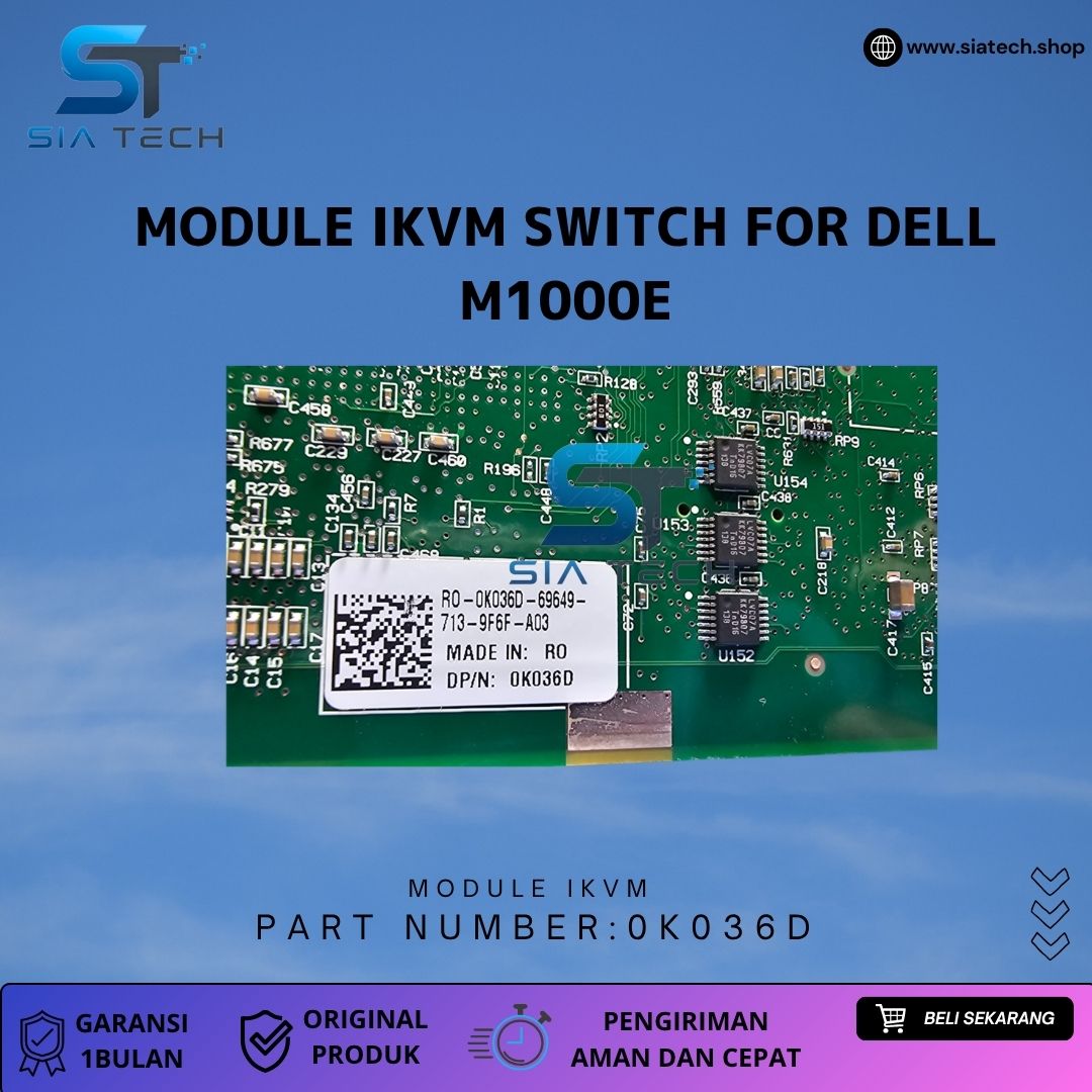 SIATECH-Module IKVM Switch for Dell M1000E - Gambar 3