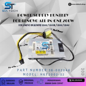 SIATECH-POWER SUPPLY HUNTKEY  FOR LENOVO ALL-IN-ONE 200W HKF2002-32 36-002046