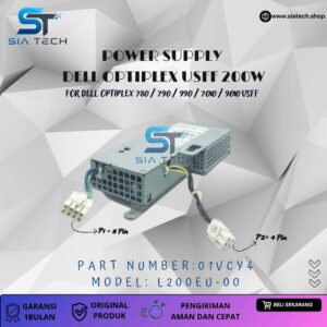 SIATECH-POWER SUPPLY  DELL OPTIPLEX USFF 200W L200EU-00 01VCY4