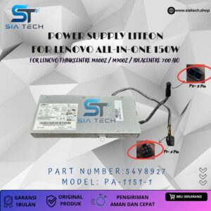 SIATECH-POWER SUPPLY LITEON FOR LENOVO ALL-IN-ONE 150W PA-1151-1 54Y8927