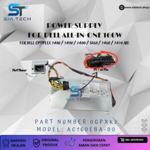 SIATECH-POWER SUPPLY  FOR DELL ALL-IN-ONE 160W AC160EBA-00 0GPXK2