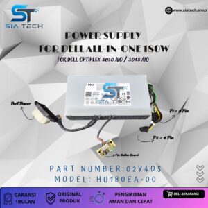SIATECH-POWER SUPPLY  FOR DELL ALL-IN-ONE 180W HU180EA-00 02Y4D5
