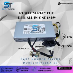 SIATECH-POWER SUPPLY FOR  DELL ALL-IN-ONE 180W HU180EA-00 02Y4D5