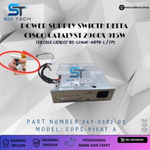 SIATECH-POWER SUPPLY SWICTH DELTA  CISCO CATALYST 2960X 915W EDPS-915AF A 341-0382-03