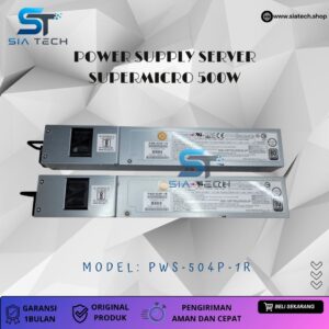 SIATECH-POWER SUPPLY SERVER SUPERMICRO 500W PWS-504P-1R