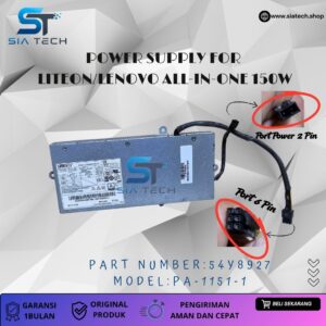 SIATECH-POWER SUPPLY FOR  LITEON/LENOVO ALL-IN-ONE  150W PA-1151-1 54Y8927