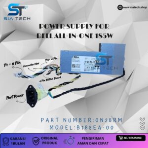 SIATECH-POWER SUPPLY FOR  DELL ALL-IN-ONE 185W B185EA-00 0N28RM