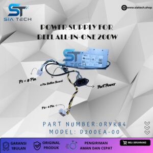 SIATECH-POWER SUPPLY FOR DELL ALL-IN-ONE 200W D200EA-00 0RYK84