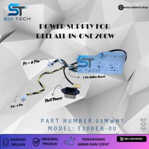SIATECH-POWER SUPPLY FOR  DELL ALL-IN-ONE 200W F200EA-00 03MWN7