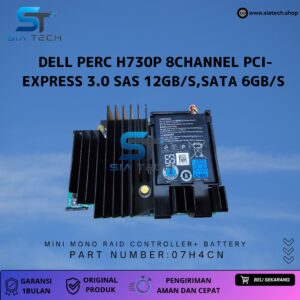 SIATECH- Dell 07h4cn Perc H730p 8channel Pci-express 3.0 Sas 12gb/s / Sata 6gb/s Mini Mono Raid Controller
