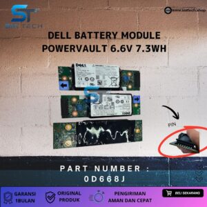 SIATECH-DELL BATTERY MODULE  POWERVAULT 6.6V 7.3WH 0D668J