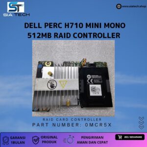 SIATECH-Dell PERC H710 Mini Mono 512MB RAID controller +BATTERY 0MCR5X