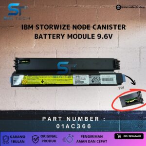 SIATECH-IBM STORWIZE NODE CANISTER BATTERY MODULE 9.6V 01AC366