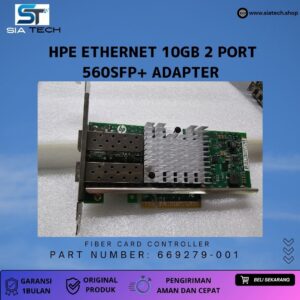 SIATECH-HPE ETHERNET 10GB 2PORT 560SFP+ ADAPTER