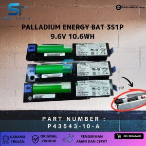 SIATECH-PALLADIUM ENERGY BAT 3S1P  9.6V 10.6WH P43543-10-A