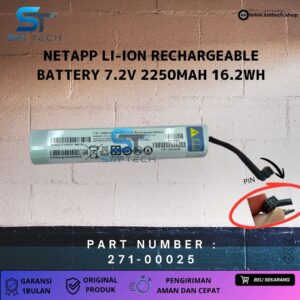 SIATECH-NETAPP LI-ION RECHARGEABLE BATTERY 7.2V 2250MAH 16.2WH 271-00025