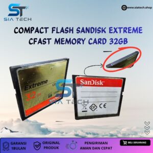 SIATECH-COMPACT FLASH SANDISK EXTREME CFAST MEMORY CARD 32GB