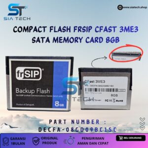 SIATECH-COMPACT FLASH FRSIP CFAST 3ME3 SATA MEMORY CARD 8GB DECFA-08GD09BC1SC
