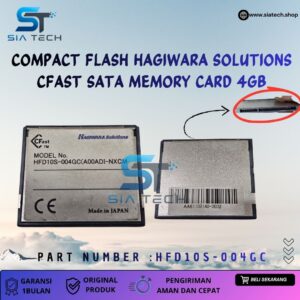 SIATECH-COMPACT FLASH HAGIWARA SOLUTIONS CFAST SATA MEMORY CARD 4GB HFD10S-004GC