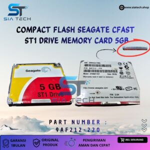 SIATECH-COMPACT FLASH SEAGATE CFAST  ST1 DRIVE MEMORY CARD 5GB 9AF212-220