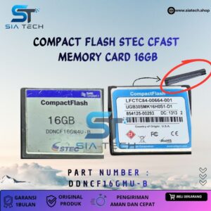 SIATECH-COMPACT FLASH STEC CFAST MEMORY CARD 16GB DDNCF16GMU-B