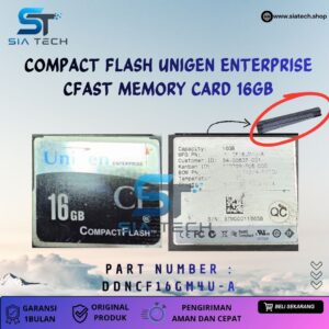 SIATECH-COMPACT FLASH UNIGEN ENTERPRISE CFAST MEMORY CARD 16GB DDNCF16GM4U-A