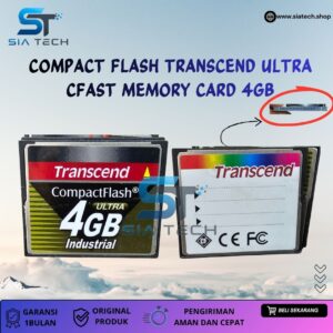 SIATECH-COMPACT FLASH TRANSCEND ULTRA CFAST MEMORY CARD 4GB