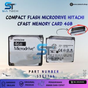 SIATECH-COMPACT FLASH MICRODRIVE HITACHI CFAST MEMORY CARD 4GB 13G1766