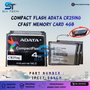 SIATECH-COMPACT FLASH ADATA CR25ING CFAST MEMORY CARD 4GB IPC17-004GM