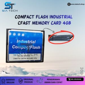 SIATECH-COMPACT FLASH INDUSTRIAL  CFAST MEMORY CARD 4GB