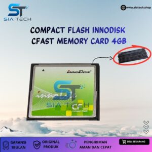 SIATECH-COMPACT FLASH INNODISK  CFAST MEMORY CARD 4GB