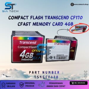 SIATECH-COMPACT FLASH TRANSCEND CF150 CFAST MEMORY CARD 4GB TS4GCF170